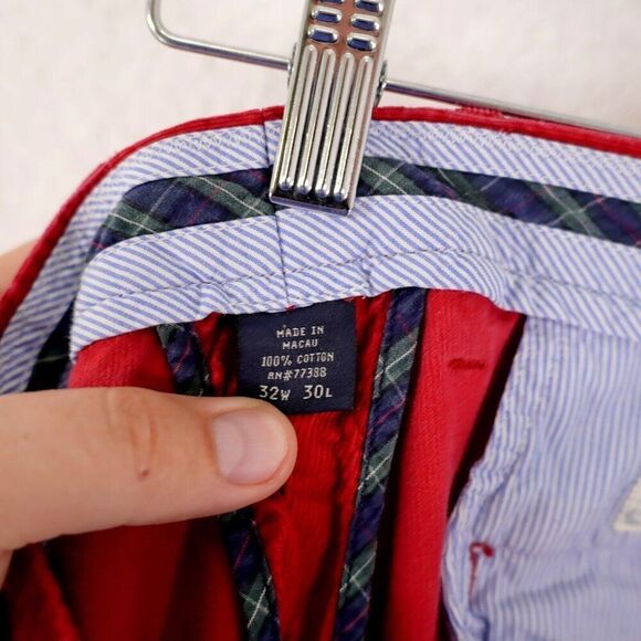 J. Crew Corduroy Cotton Flat Front Mid Rise Cotton Pants 32/29 Classic Fit‎ - Picture 5 of 7